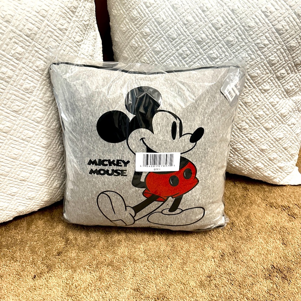 Disney Mickey Mouse Pillow - Brand new